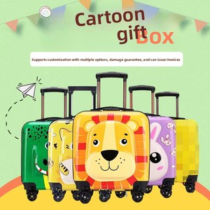 Maleta Infantil con Ruedas Giratorias de <span class=keywords><strong>18</strong></span> Pulgadas, ABS Impermeable, con Ruedas Universales, Estampado de Dibujos Animados, Venta al Por Mayor - Product Image 2