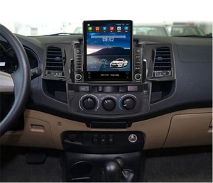 Radio <span class=keywords><strong>Android</strong></span> de 9,7 pulgadas con pantalla táctil, navegación GPS, Carplay, MP3, coche para REPRODUCTOR DE DVD DSP para Toyota Hilux/Fortuner 2007-2015, 1 año - Product Image 1