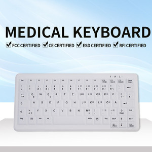 Factory OEM Stock 82 Keys Low Profile Scissor Keys Medical Hygiene <b>Keyboard</b> USB 2.4G Wireless for Connection - Product Image 5