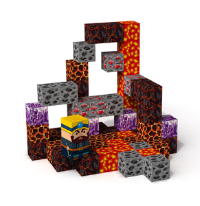 Costruzione di giocattoli educativi sensoriali interattivi il <span class=keywords><strong>mio</strong></span> <span class=keywords><strong>mondo</strong></span> 3D cubi magnetici mattoni artigianali - Product Image 4