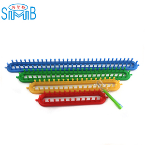 Accessori per maglieria a mano produttore all'ingrosso vendita popolare rettangolo lungo lana plastica telaio fai da te - Product Image 2