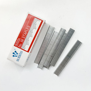 Grapadora de Oficina de Calidad a Precio de Fábrica, Grapas Galvanizadas Plateadas Número 56 - Product Image 1