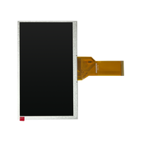 Écran LCD TFT AT070TN94 LW700AT9309 AT070TN83 V.1 7 pouces 800*480 400 cd/m² avec interface RGB 50 broches pour navigation GPS