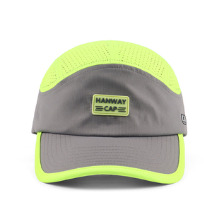 Nouvelle Casquette de Golf Sportive Imperméable à 5 Panneaux avec Logo PVC Personnalisé Noctilucent, Casquette de Baseball Perforée Découpée au Laser Style Papa - Product Image 2