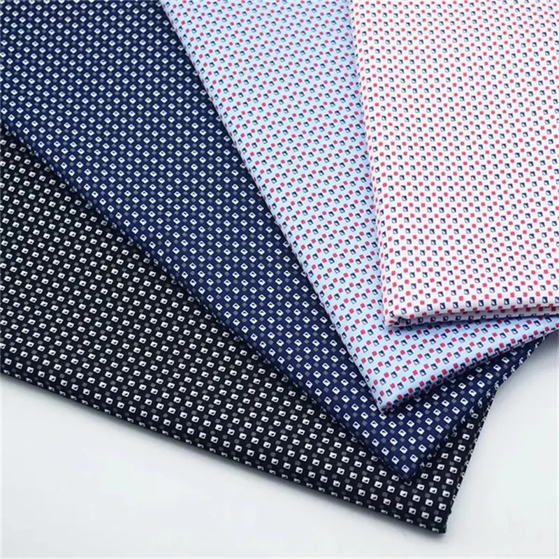 Erkekler kadınlar casual gömlek kumaş baskılı TC 65/35 poplin konfeksiyon tekstil kumaş baskı