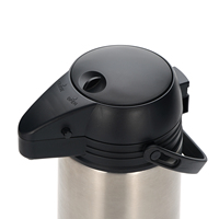 Carafe isotherme de 1,0 litre, en acier inoxydable double couche, facile à nettoyer, portable.