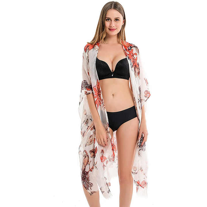 Copricostume Da Bagno Donna ATRACTIVOLL - Scollo A V, Abito Spiaggia, Pareo Traspirante, Plus Size