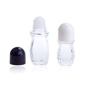 30Ml 50Ml Rỗng Rõ Ràng Refillable Tinh Dầu Nước Hoa Chai Thủy Tinh Cuộn Trên Chai Với Con Lăn Nhựa - Product Image 2