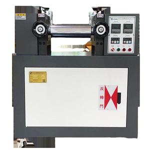 ZS-401CE 소형 고무 가공의 효율적인 공급을 위한 탁상용 자동 고무 복합기 개방형 투롤 믹서 - Product Image 1