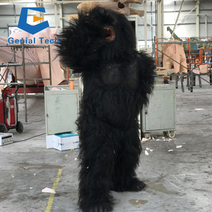 Costume de chimpanzé à fourrure en peluche Costume de fourrure de gorille animal de <span class=keywords><strong>carnaval</strong></span> adulte - Product Image 3