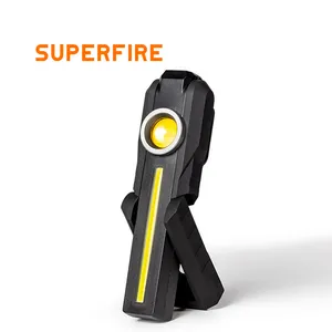 Manufacturer Supplier Multifunctional Maintenance Outdoor Camping Emergency Rechargeable Led Cob Working Light