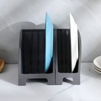 Égouttoir à vaisselle multifonctionnel en plastique pour la maison, organisateur de rangement, accessoires de cuisine