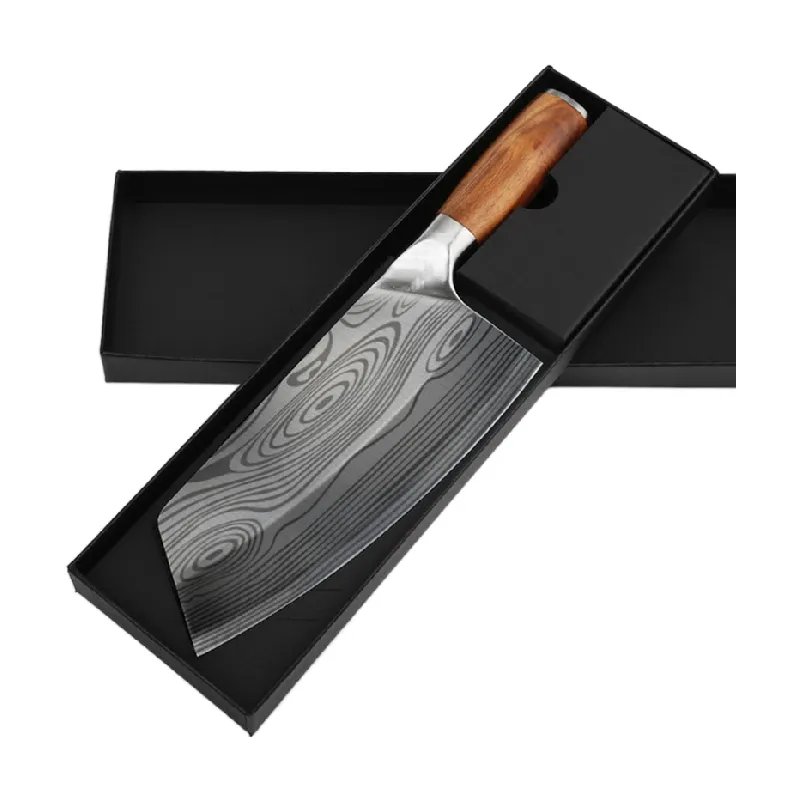 8-inch meat cleaver German kitchen high-carbon stainless steel vegetable cutting chef's knife gift box