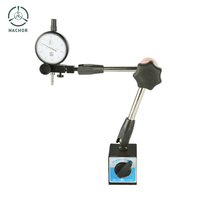 Set Indikator Dial Tahan Lama Berbagai Jenis dengan Basis Magnetik, Jam Indikator Basis Magnetik, Dudukan Magnetik