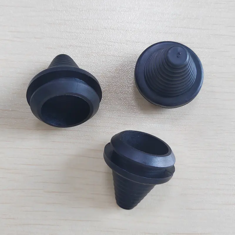 Waterproof Wiring Cover PVC Stepped Grommet NBR EPDM SBR Silicone Grommet Rubber Wire Grommets Cone