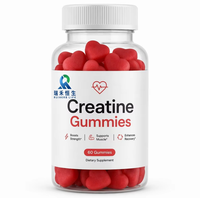 Gummies de créatine monohydrate à marque privée personnalisée – Soutient l'énergie pendant l'entraînement – Complément nutritionnel sportif