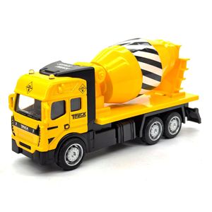 Set de Vehículos de Ingeniería de Aleación para Niños, Excavadora, Camión Mezclador y Camión Volquete con Inercia, Juguetes Duraderos Unisex Escala 1:36 - Product Image 5