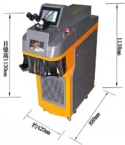 KBF 200W 300W Jewelry Laser Welding Machine For Gold Silver Aluminum Metal Stainless Steel 14K 18K 24K Gold