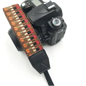 Sangle de caméra à Logo personnalisé pour tous les appareils photo DSLR, bandoulière universelle pour le cou