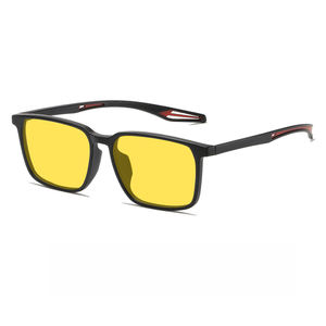 Gafas de Sol Deportivas Unisex Ultraligeras con Bloqueo de Luz Azul y <span class=keywords><strong>Lentes</strong></span> Amarillas <span class=keywords><strong>para</strong></span> Teléfonos Móviles y Computadoras, Visión Nocturna 2025 - Product Image 6