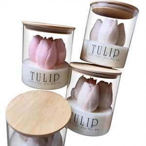 Bougie parfumée artisanale en cire de soja AIKUN, senteurs et tailles personnalisées, étiquettes pour des nuits douillettes ou des occasions spéciales - Product Image 1