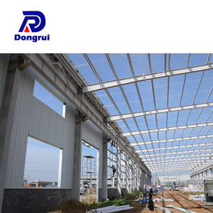 Magazzino prefabbricato isolato della struttura d'acciaio prefabbricata veloce installata dell'officina - Product Image 4