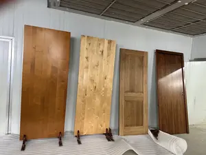 Pabrikan top Tiongkok kustom kualitas tinggi pintu kamar internal pintu kayu interior