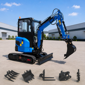 Mini-excavatrice 1 tonne, 1,5 tonne, 2 tonnes, petite pelleuse pas chère en stock, livraison gratuite - Product Image 2