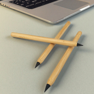 YF personalizzato disegno rotondo bastone carbone di compressione <span class=keywords><strong>matita</strong></span> di bambù nero 15cm per uso artistico scuola - Product Image 3