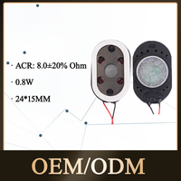 Tren Terbaru Speaker Unit Kabinet Bambu Tahan Air IP67 Teknologi Magnetik Dinamis Neodymium 24*15*3.5MM 8Ohm 0.8W 1CH Suara Jernih
