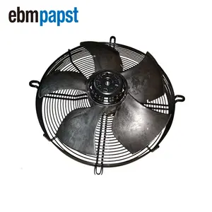 Ebmpapst S4D450 831707402 400V AC 340W 0.61A 450mm 1250RPM rulman kondenser soğutma ekipmanları eksenel akış soğutma fanı