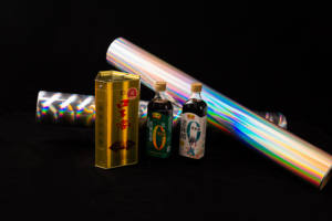 EVA <span class=keywords><strong>OPP</strong></span> holografik laminasyon rulo Film altın/gümüş BOPP karton için parlak yumuşak plastik streç ambalaj etiket - Product Image 4