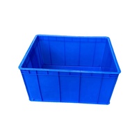 Caisse en plastique caisse de déménagement empilable caisse mobile en plastique gigogne conteneur de stockage en plastique avec couvercle
