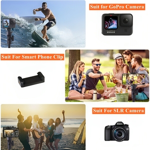 Perche à selfie portable pour <span class=keywords><strong>smartphone</strong></span>, idéale pour les voyages en extérieur, avec anneau lumineux LED pour diffusion en direct, support de caméra, tré<span class=keywords><strong>pied</strong></span> de studio photo et vidéo - Product Image 5