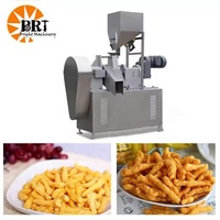 Machine extrudeuse Kurkure, machine à fabriquer des Cheetos, ligne de production complète de chips de maïs clé en main