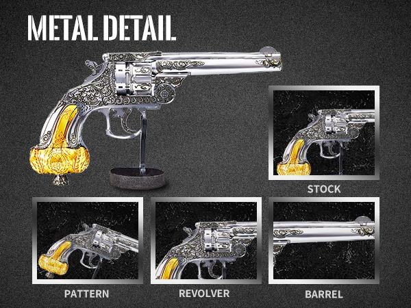 Piececool HP423-SG Revolver - Educational DIY Metal Puzzle Gun