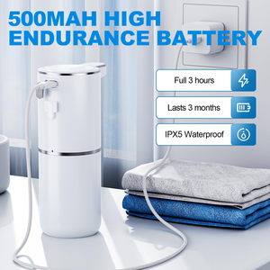 New <b>Square</b> Display Screen Infrared Sensor Touchless Automatic Dish Soap Dispenser 14.2oz/420ml Liquid Dispenser for Bathroom - Product Image 4