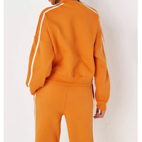 K210489 Ensemble 2 pièces de vêtements de détente avec logo personnalisé Ensembles pour femmes Fabricants pour vêtements de douane Ensemble pour femme Ensembles de survêtement