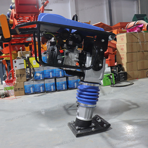 Máquina apisonadora diésel CR100, <span class=keywords><strong>compactador</strong></span> de gato <span class=keywords><strong>manual</strong></span> pequeño para construcción de carreteras con componente de motor central - Product Image 2