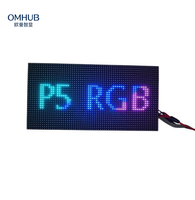 Écran LED flexible OEM ODM, modules LED souples à petit pas pour intérieur, écran flexible incurvé pour publicité en magasin
