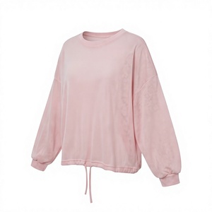 T-shirt de yoga transparent superposé sans coutures avec logo frontal et coupe ample - Product Image 1
