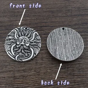 Collier pendentif en tungstène Bel <span class=keywords><strong>Celt</strong></span>, dieu irlandais du feu et du soleil, amulette familiale classique, symbole talisman, collier ras du cou SanLan, 1 pièce - Product Image 4