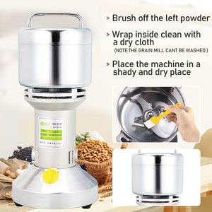 Moulinet Électrique Multifonctionnel Boou <span class=keywords><strong>Moulinex</strong></span> 350g pour Usage Domestique, Broyeur de Noix et d'Épices en Poudre pour la Cuisine - Product Image 2