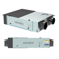 Menred P5 Système de ventilation d'air frais haute performance 350m ³/h à récupération d'énergie