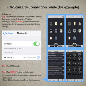 Vgate VLinker FD <span class=keywords><strong>ELM327</strong></span> <span class=keywords><strong>FORScan</strong></span> pour scanner les codes OBD2 4.0 WIFI, outil de diagnostic automobile OLIVER J2534 - Product Image 6