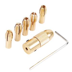 Mini-meuleuse électrique Niu Xiang avec mandrin en cuivre 1,0-3,0 mm et support de foret à ressort à quatre pétales - Product Image 2