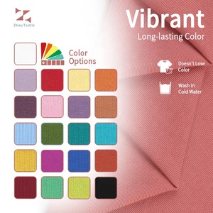 Kain Interlock Berbagai Warna 300gsm 94.5% Viscose 5.5% Spandex dengan Rajutan Satu Sisi yang Disikat untuk Gaun Bodycon <span class=keywords><strong>Mini</strong></span> Dress - Product Image 5