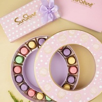 Sunshine Wholesale – Nouveaux emballages de gâteaux de luxe recyclables de haute qualité avec logo personnalisé imprimé, couleur personnalisée, pelliculage brillant/mat