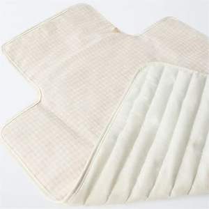 Fasciatoio Portatile Arrotolabile in Cotone Impermeabile Pieghevole Imbottito per Viaggi e Borse per Pannolini - Product Image 2