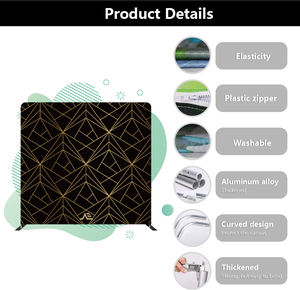 Fondo de Fotografía Acrílico de Alta Calidad con Soporte de Tensión, Personalizable con Gráficos, Decoración para Bodas, Marca Meris - Product Image 2